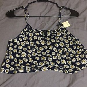 Sunflower crop top